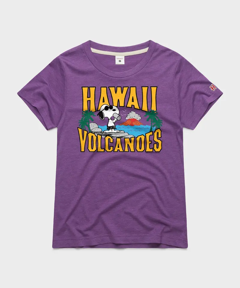 Women's Peanuts Snoopy X Hawaii Volcanoes National Park 1