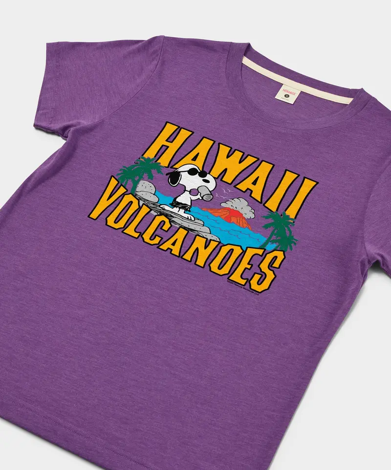 Women's Peanuts Snoopy X Hawaii Volcanoes National Park 2