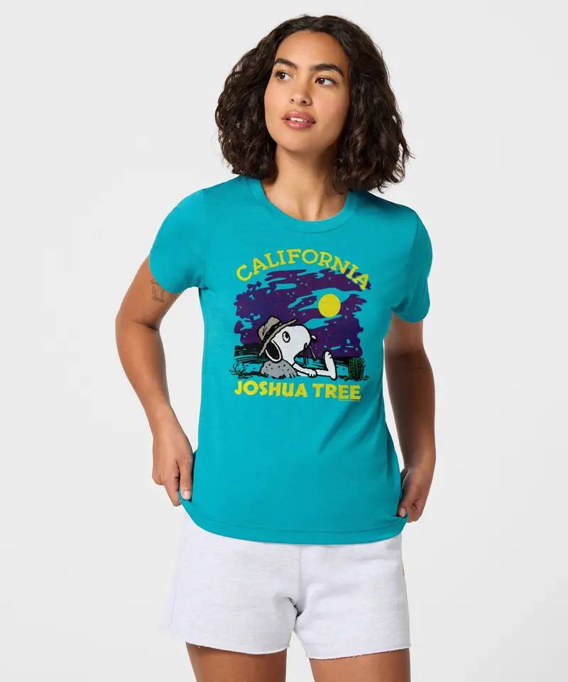 Women's Peanuts Snoopy X Joshua Tree National Park 3