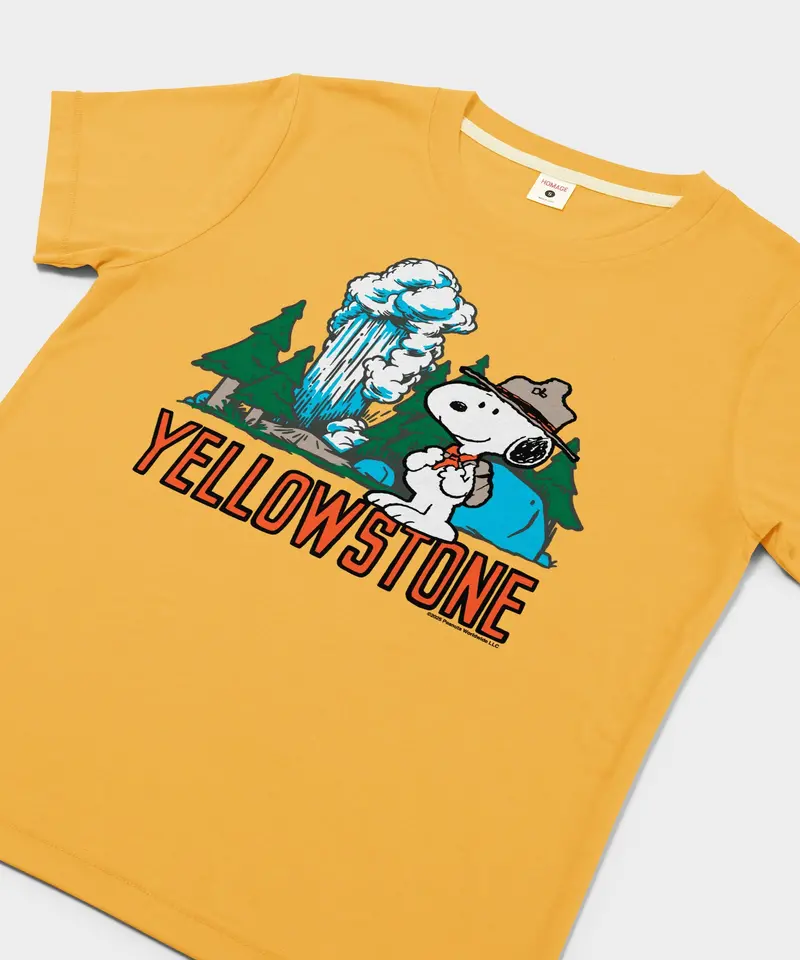 Women's Peanuts Snoopy X Yellowstone National Park 2