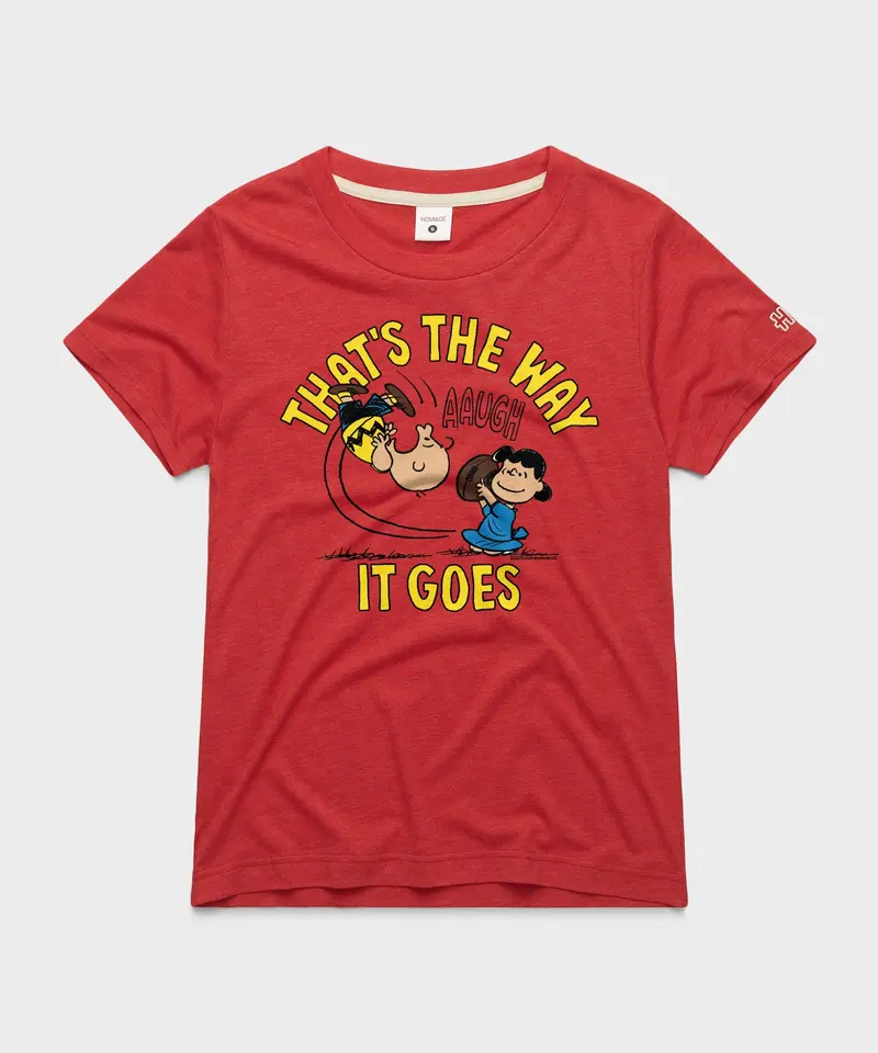 Women's Peanuts That's The Way It Goes 1