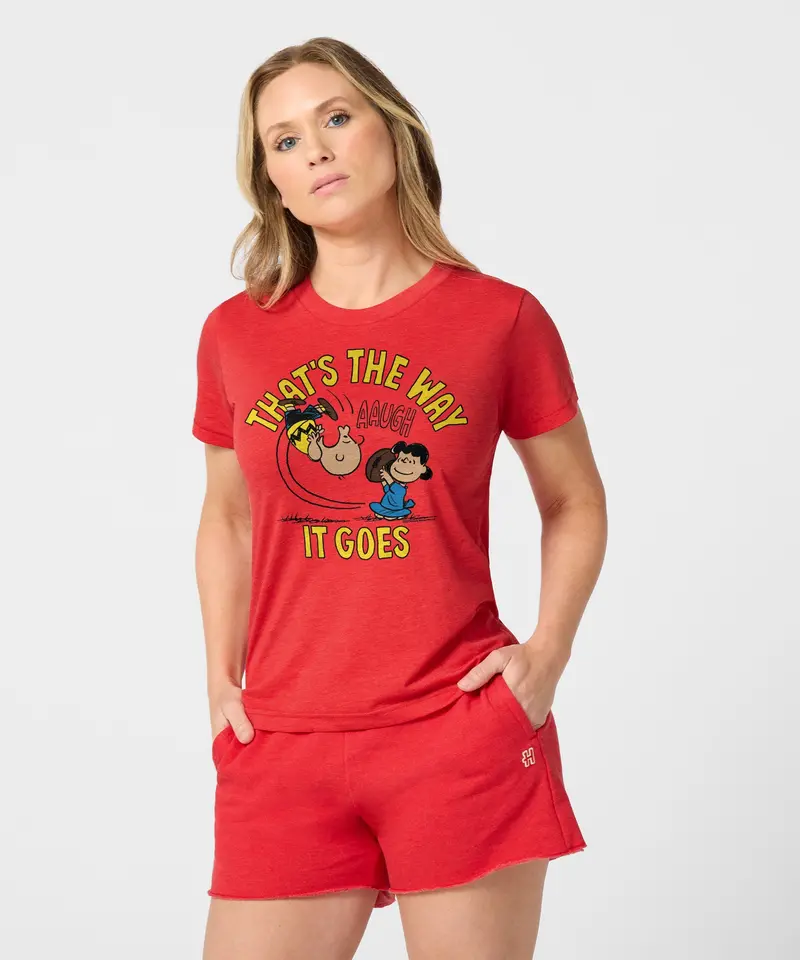 Women's Peanuts That's The Way It Goes 3