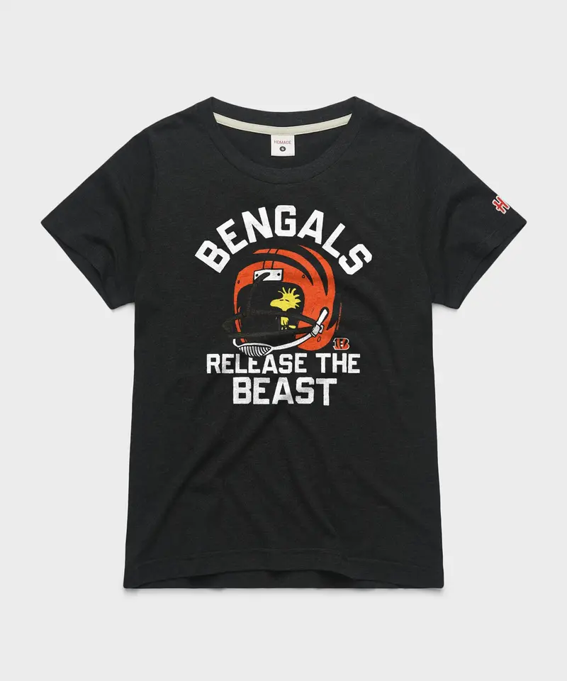 Women's Peanuts X Cincinnati Bengals Release The Beast 1