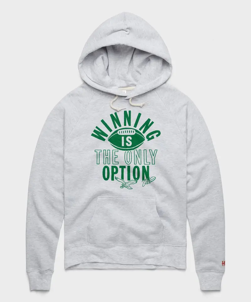 Women's Philadelphia Eagles Jalen Hurts Winning Is The Only Option Hoodie 1