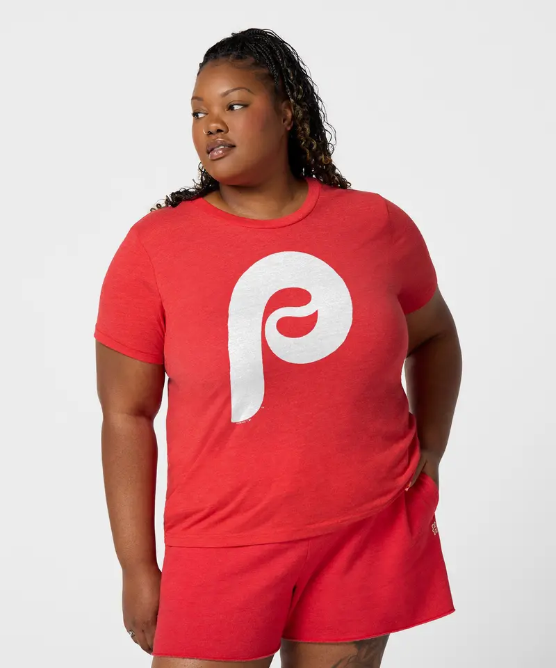 Women's Philadelphia Phillies Cap Logo '70 3