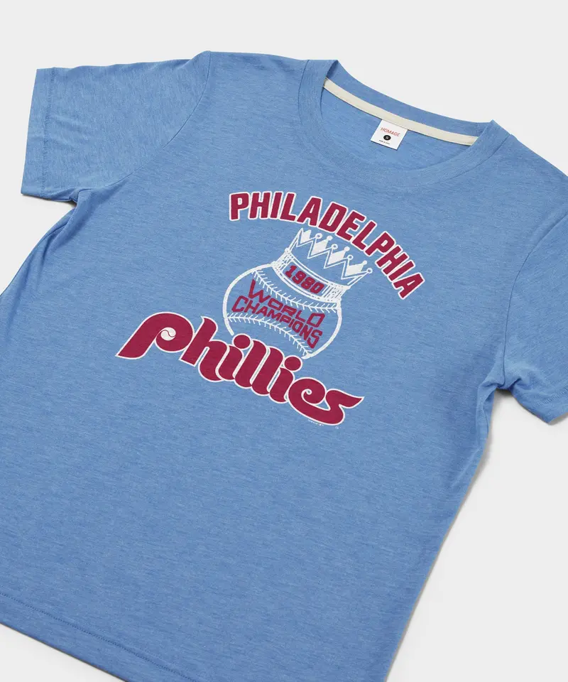 Women's Philadelphia Phillies World Champions 1980 2