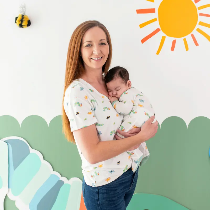 Women’S Relaxed Fit V-Neck In The Very Hungry Caterpillar™ And Friends 1