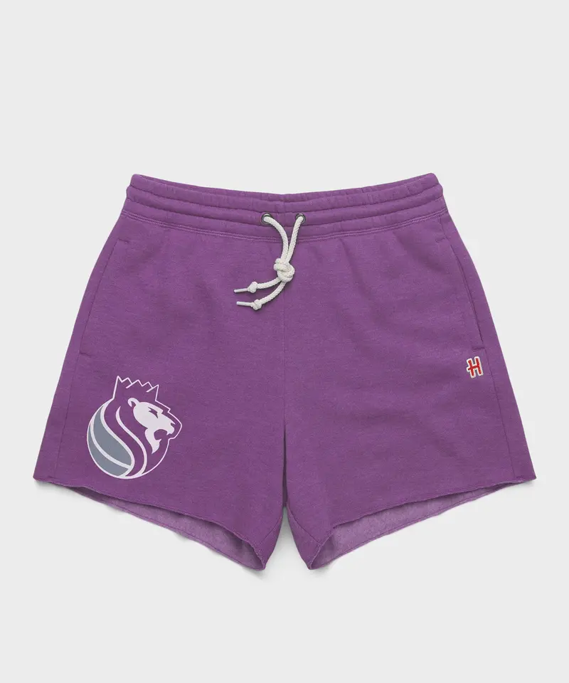 Women's Sacramento Kings Logo Sweat Shorts 1