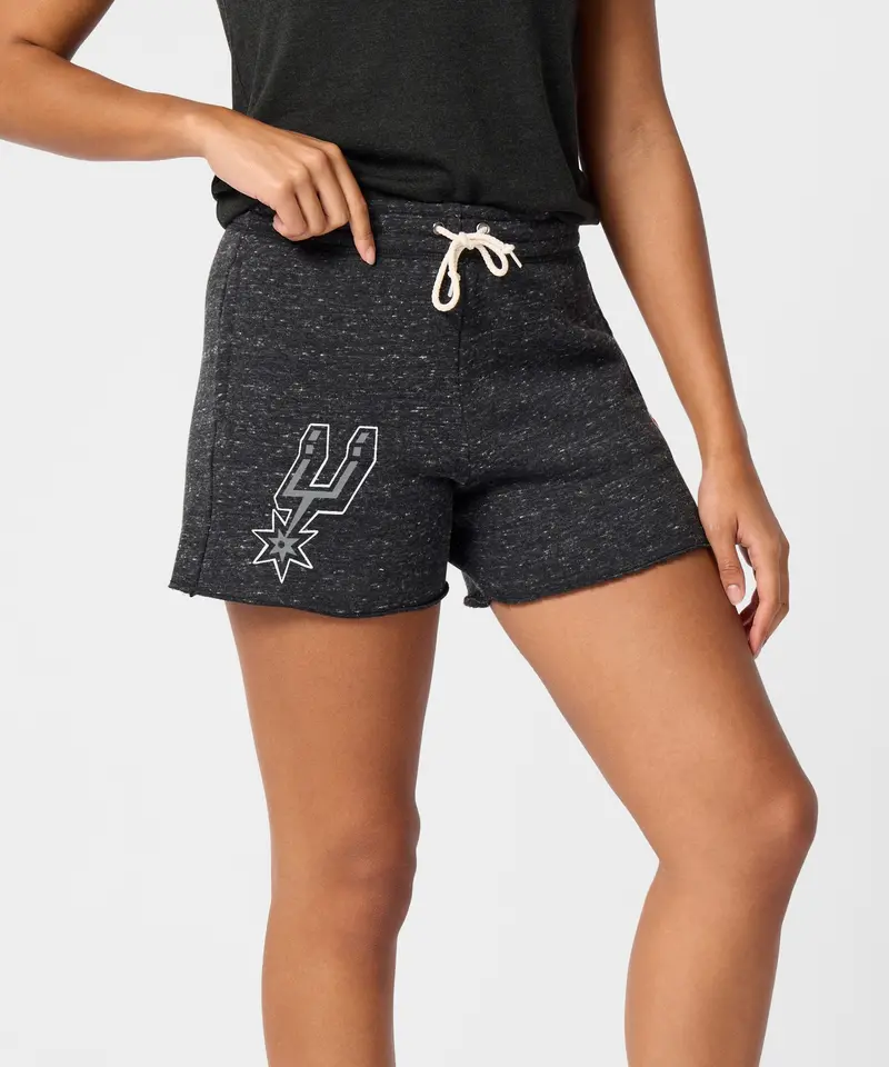 Women's San Antonio Spurs Logo Sweat Shorts 3