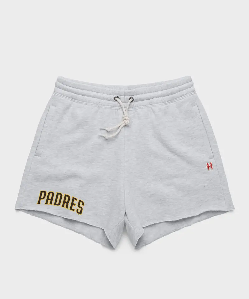 Women's San Diego Padres Jersey Logo '20 Sweat Shorts 1