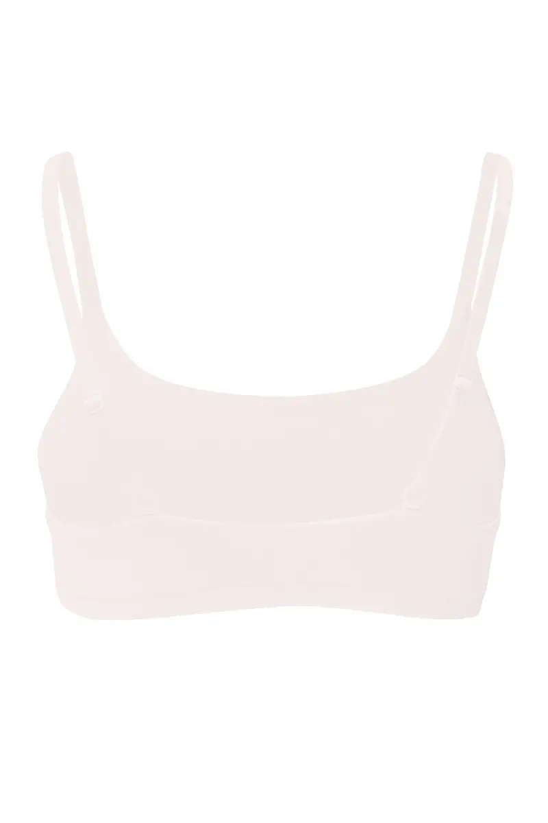 Women's Scoop Neck Bralette In Blonde 3