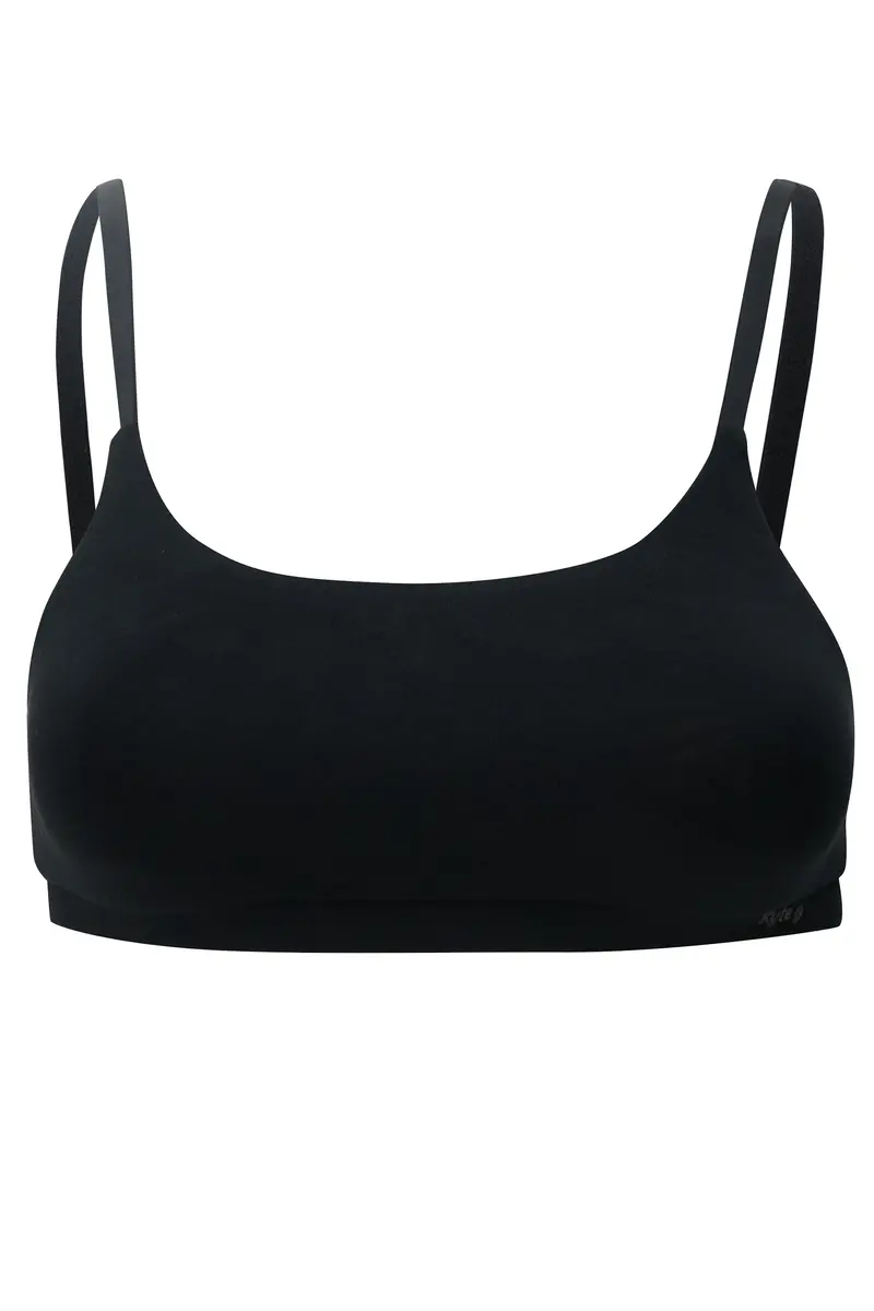 Women's Scoop Neck Bralette In Midnight 6