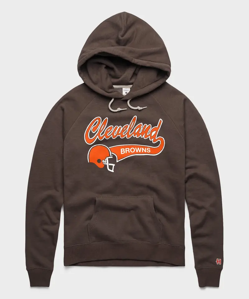 Women's Script Cleveland Browns Hoodie 1