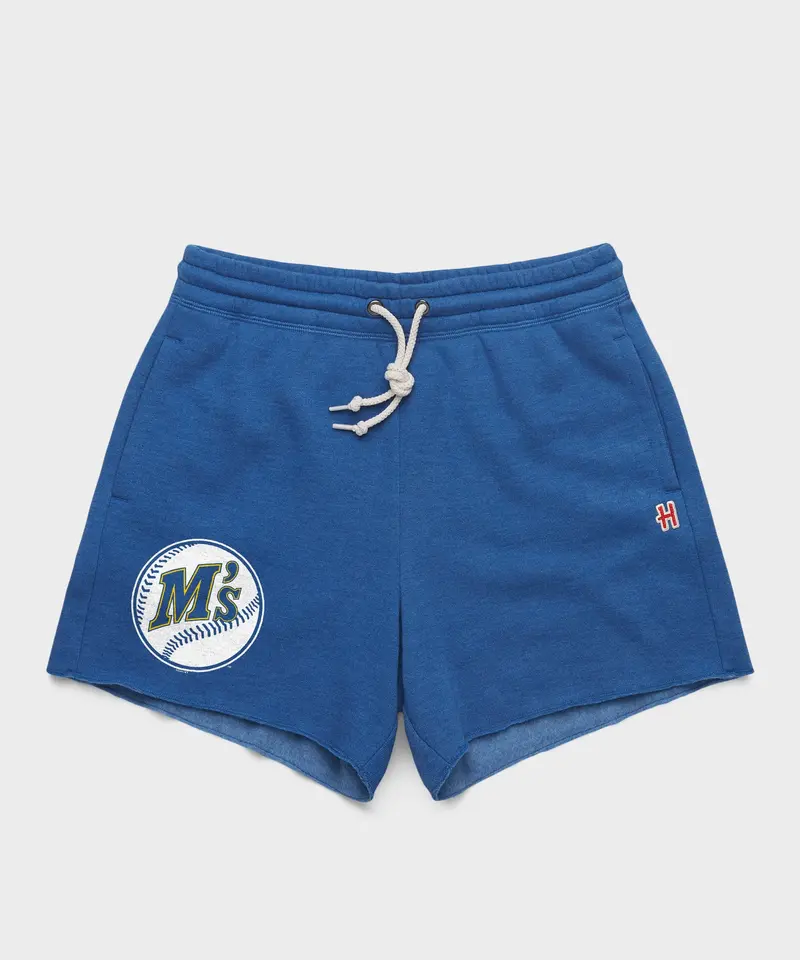 Women's Seattle Mariners '87 Sweat Shorts 1