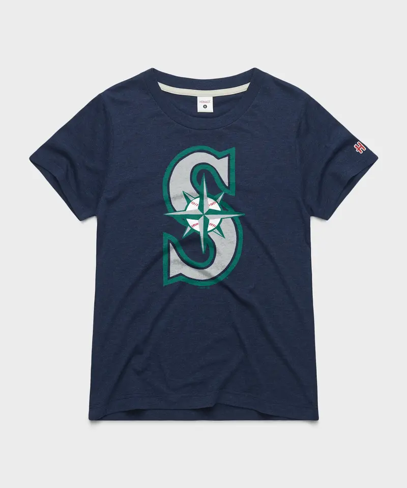 Women's Seattle Mariners Cap Logo '93 1