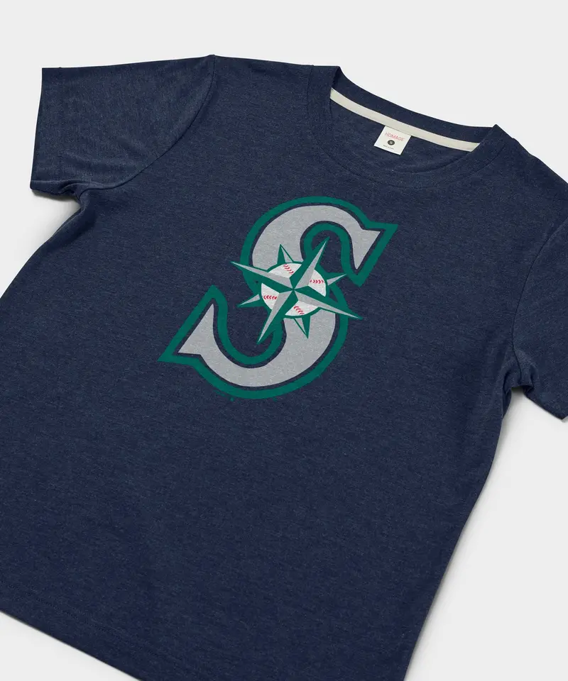 Women's Seattle Mariners Cap Logo '93 2