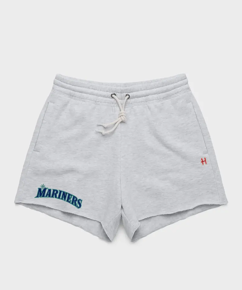 Women's Seattle Mariners Jersey Logo '15 Sweat Shorts 1