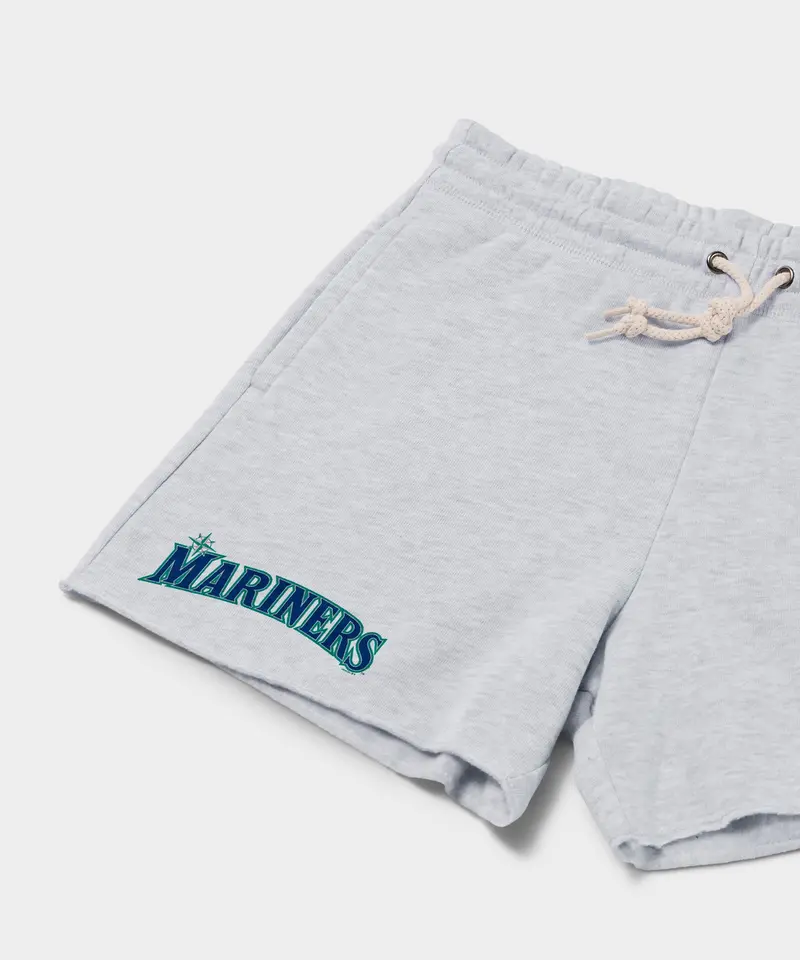 Women's Seattle Mariners Jersey Logo '15 Sweat Shorts 2