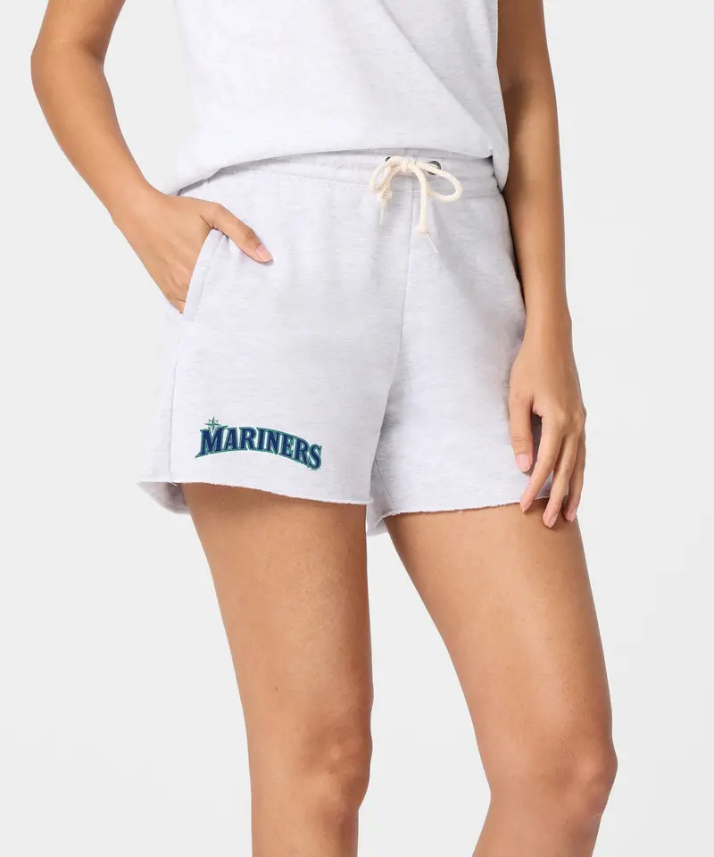 Women's Seattle Mariners Jersey Logo '15 Sweat Shorts 3