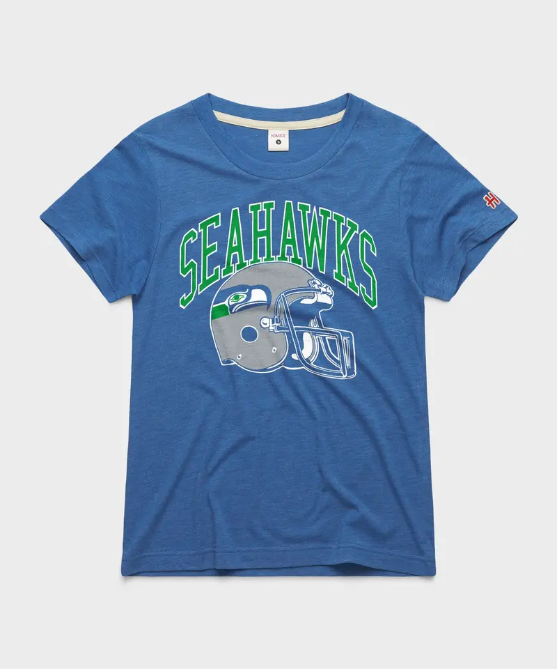 Women's Seattle Seahawks Helmet Retro 1