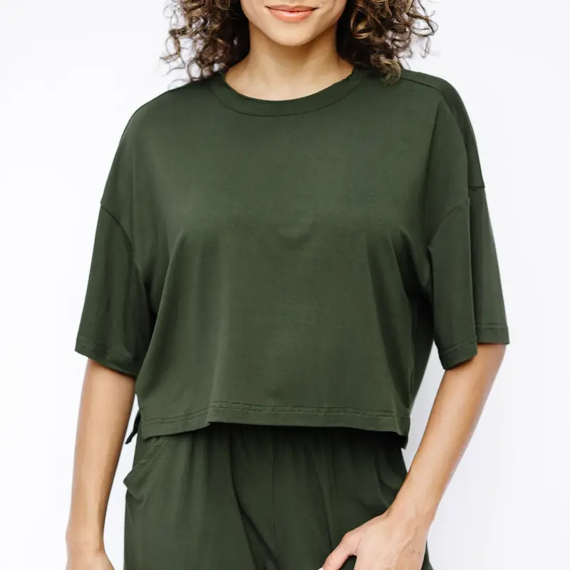 Women's Short Sleeve Tee In Fir 1