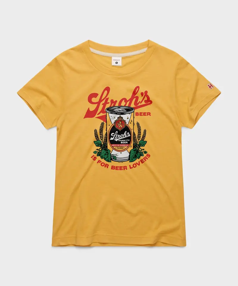 Women's Stroh's Beer 1