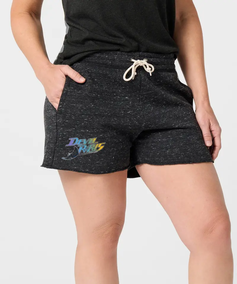 Women's Tampa Bay Devil Rays '98 Sweat Shorts 3