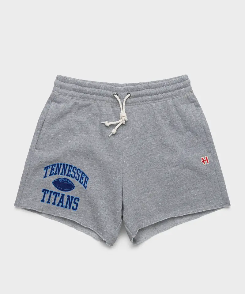 Women's Tennessee Titans Gridiron Sweat Shorts 1