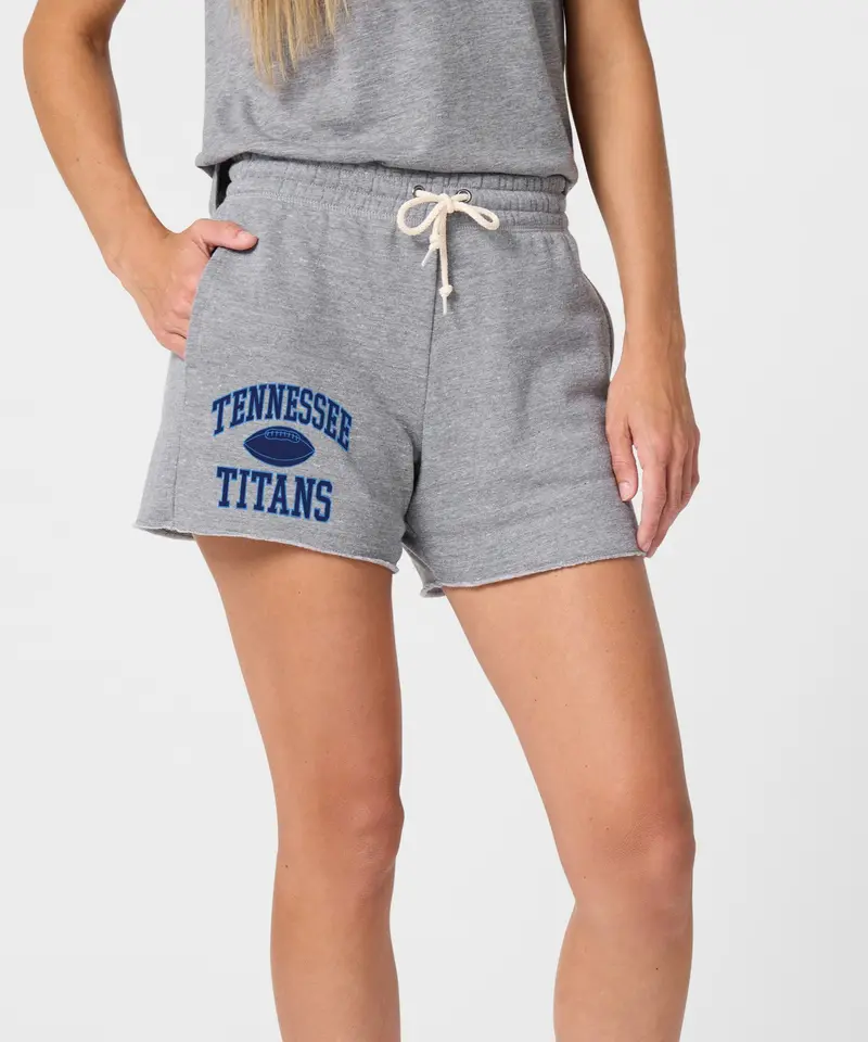 Women's Tennessee Titans Gridiron Sweat Shorts 3