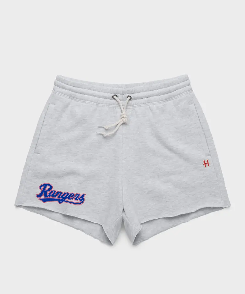 Women's Texas Rangers Jersey Logo '20 Sweat Shorts 1