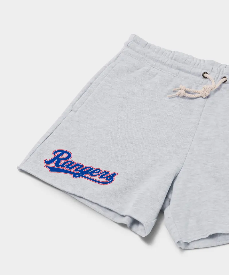 Women's Texas Rangers Jersey Logo '20 Sweat Shorts 2