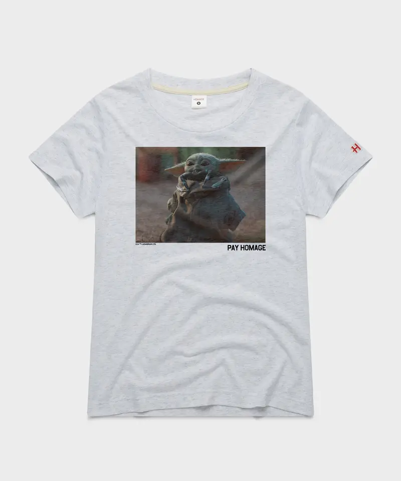 Women's The Mandalorian Grogu Pay Homage 1