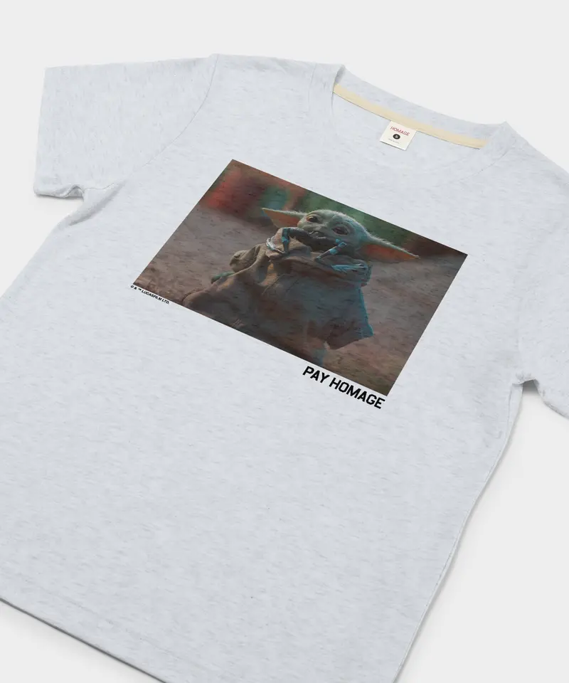 Women's The Mandalorian Grogu Pay Homage 2