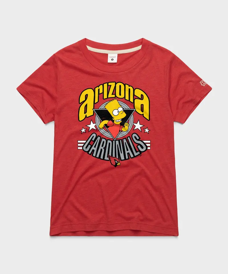 Women's The Simpsons Bart X Arizona Cardinals 1