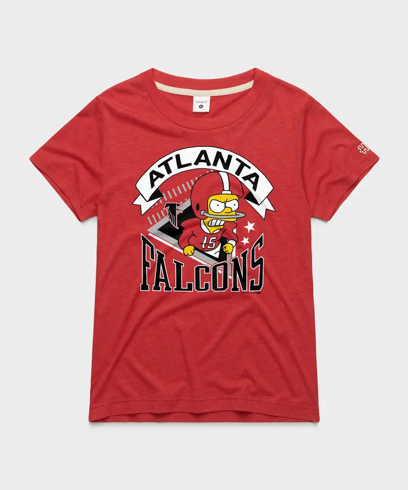 Women's The Simpsons Bart X Atlanta Falcons 1