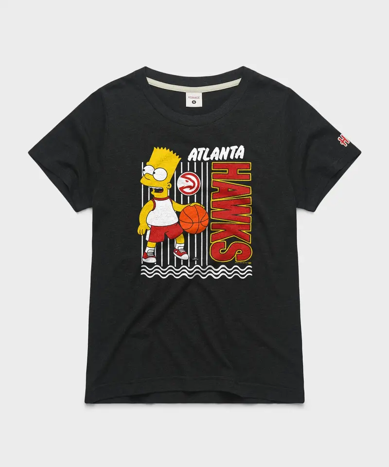Women's The Simpsons Bart X Atlanta Hawks 1