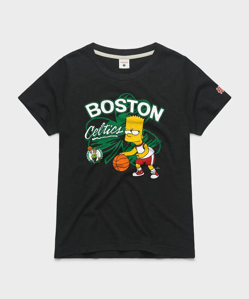 Women's The Simpsons Bart X Boston Celtics 1