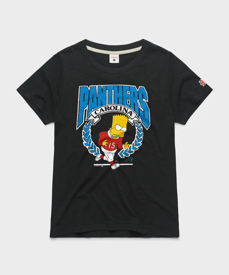 Women's The Simpsons Bart X Carolina Panthers 1