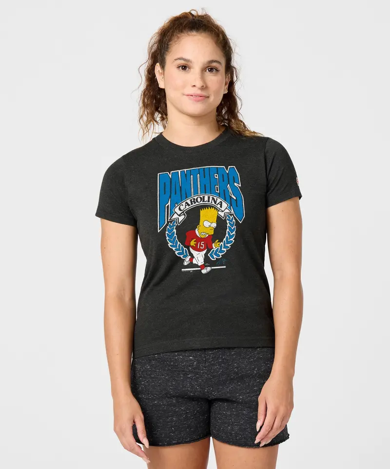 Women's The Simpsons Bart X Carolina Panthers 3