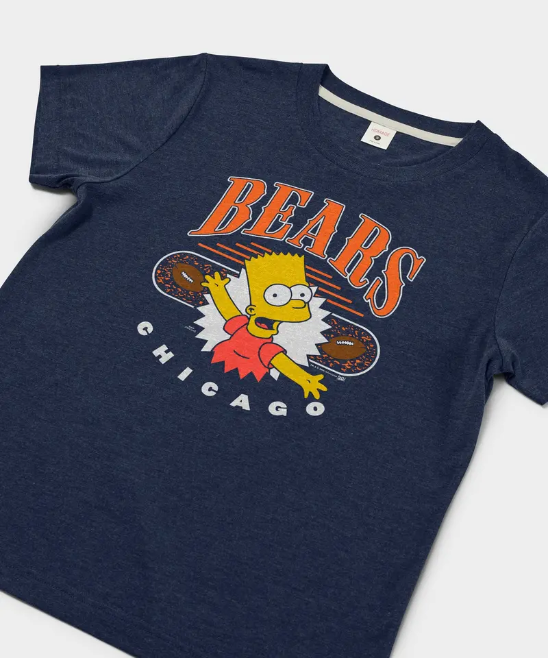 Women's The Simpsons Bart X Chicago Bears 2