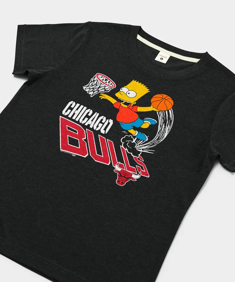 Women's The Simpsons Bart X Chicago Bulls 2