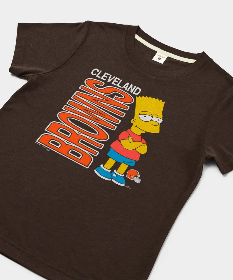 Women's The Simpsons Bart X Cleveland Browns 2