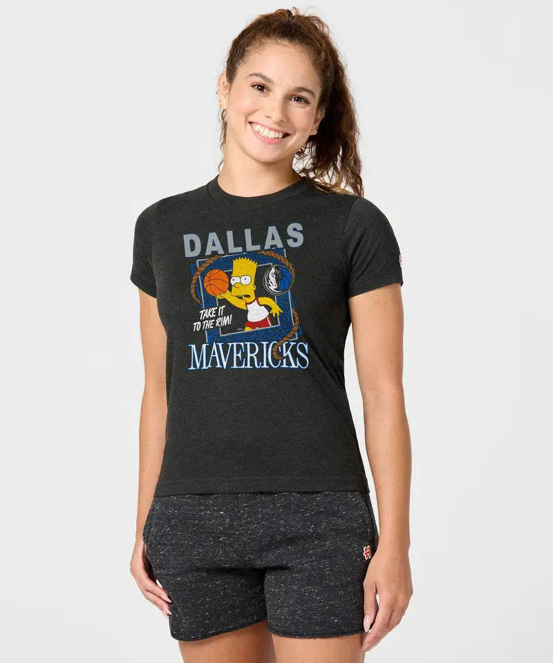 Women's The Simpsons Bart X Dallas Mavericks 3