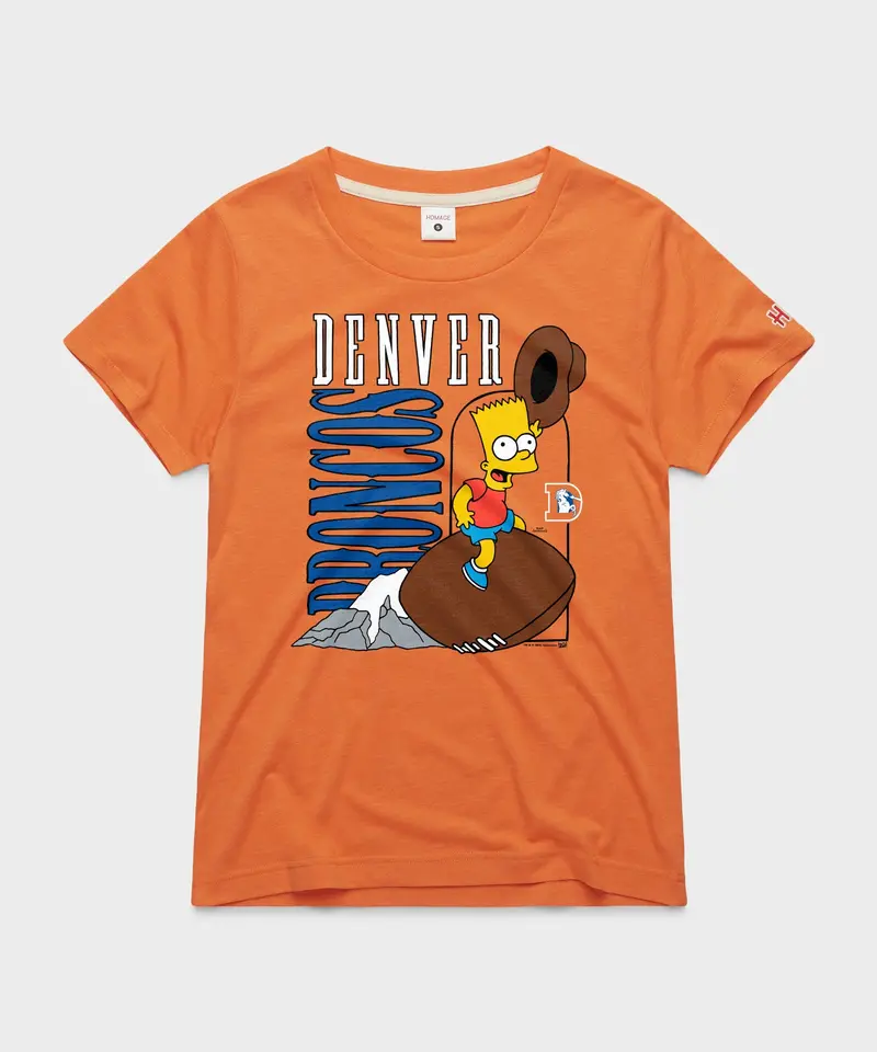 Women's The Simpsons Bart X Denver Broncos 1