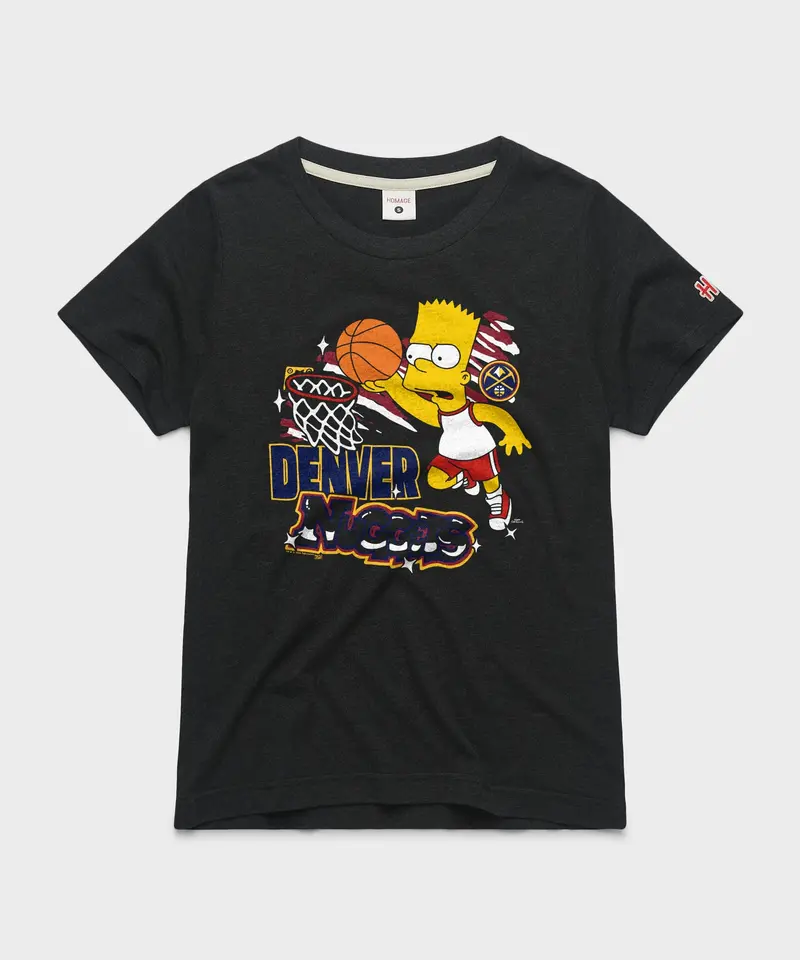 Women's The Simpsons Bart X Denver Nuggets 1