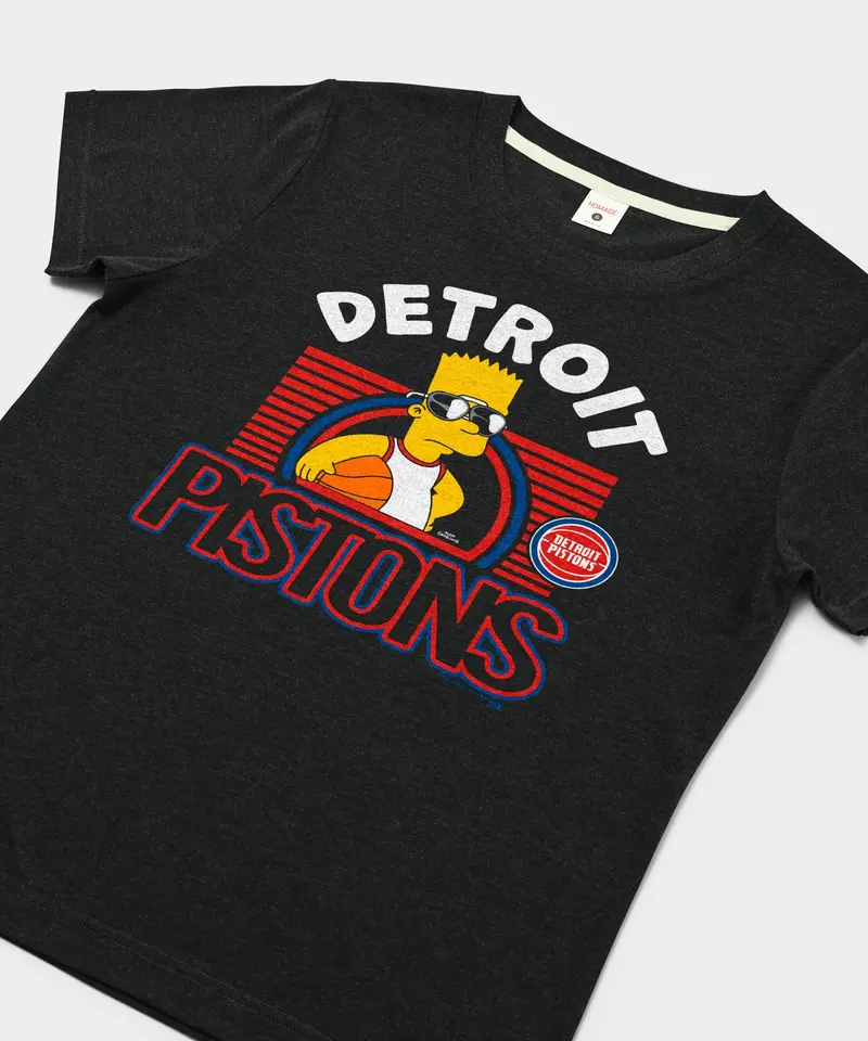 Women's The Simpsons Bart X Detroit Pistons 2