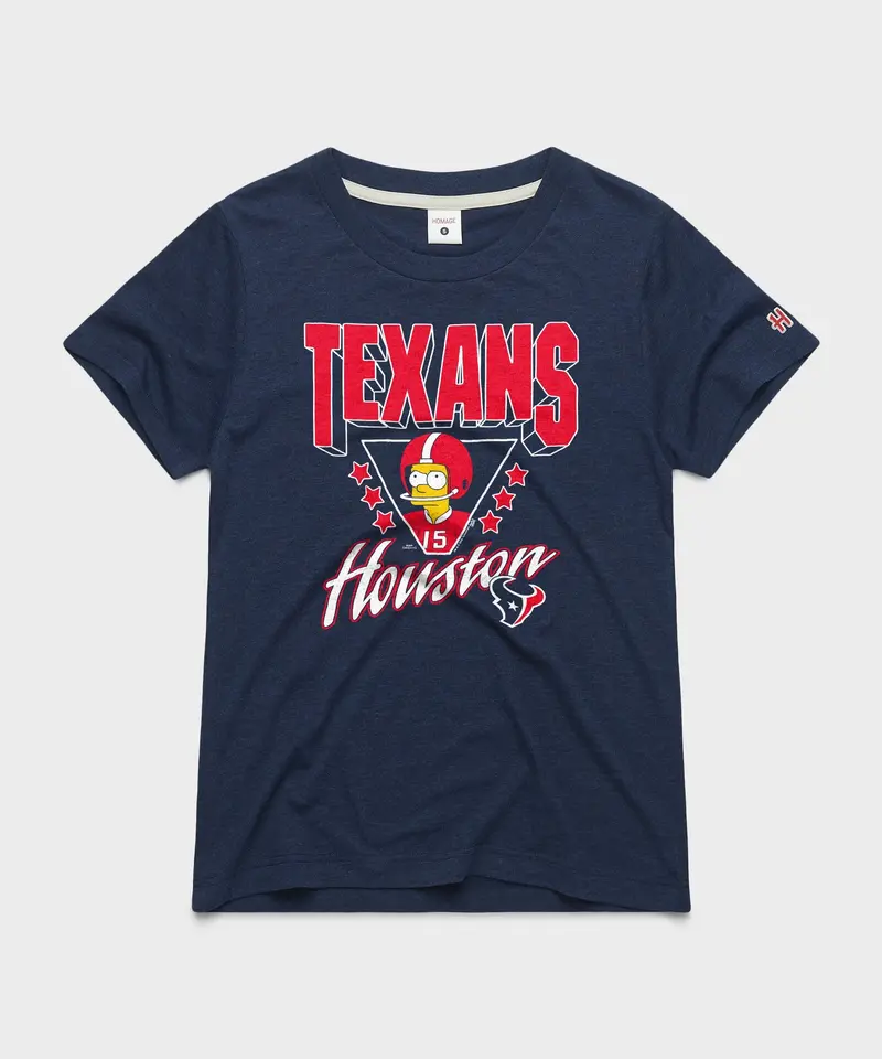 Women's The Simpsons Bart X Houston Texans 1