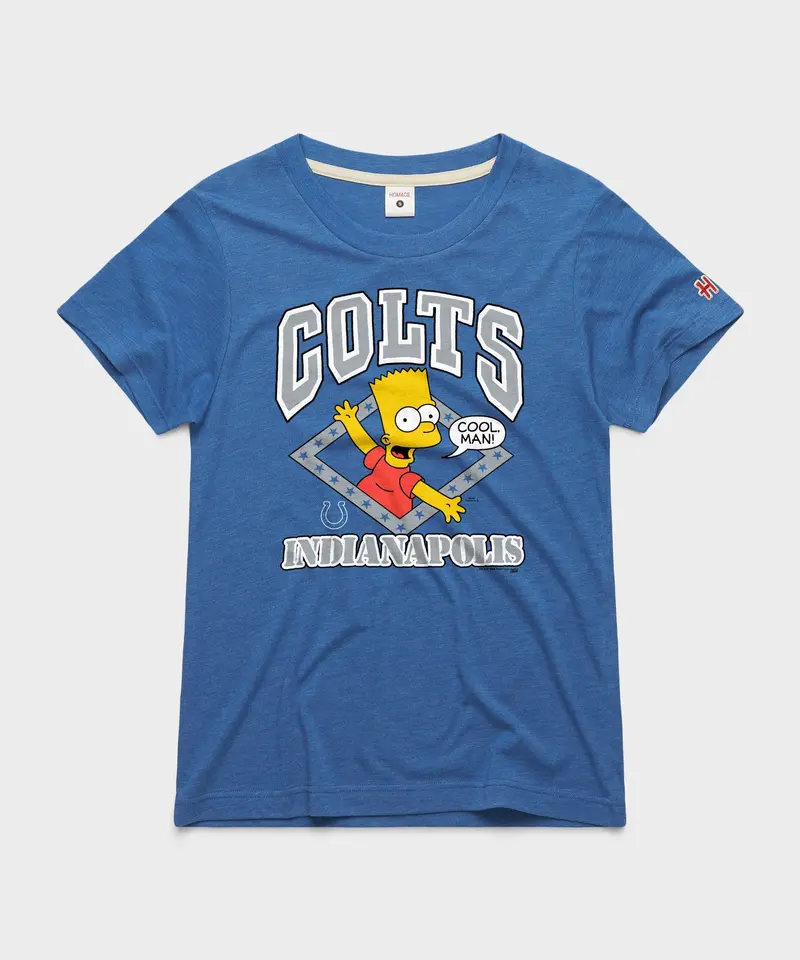 Women's The Simpsons Bart X Indianapolis Colts 1