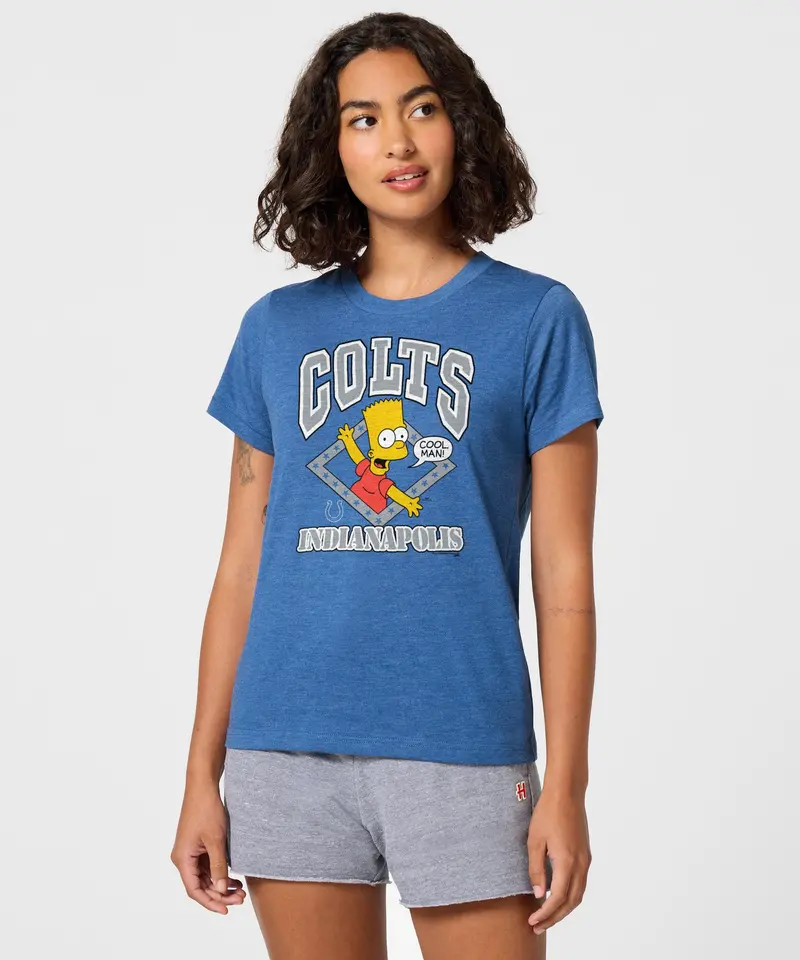 Women's The Simpsons Bart X Indianapolis Colts 3