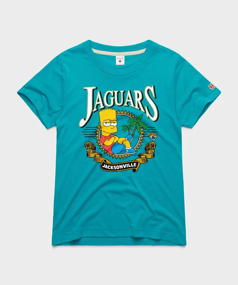 Women's The Simpsons Bart X Jacksonville Jaguars 1